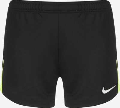 NIKE Sportbroek in de kleur Limoen / Zwart / Wit, Productweergave