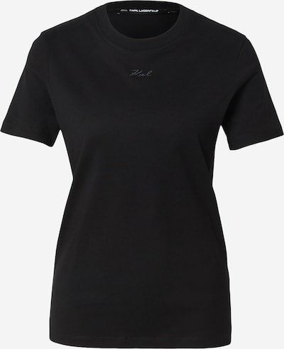 Marškinėliai 'ESSENTIAL' iš Karl Lagerfeld, spalva – juoda, Prekių apžvalga