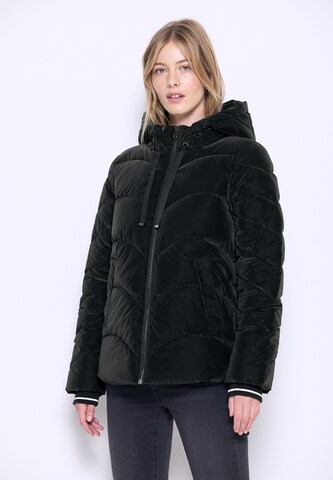 Street One Studio Winter Jacket in Black: front