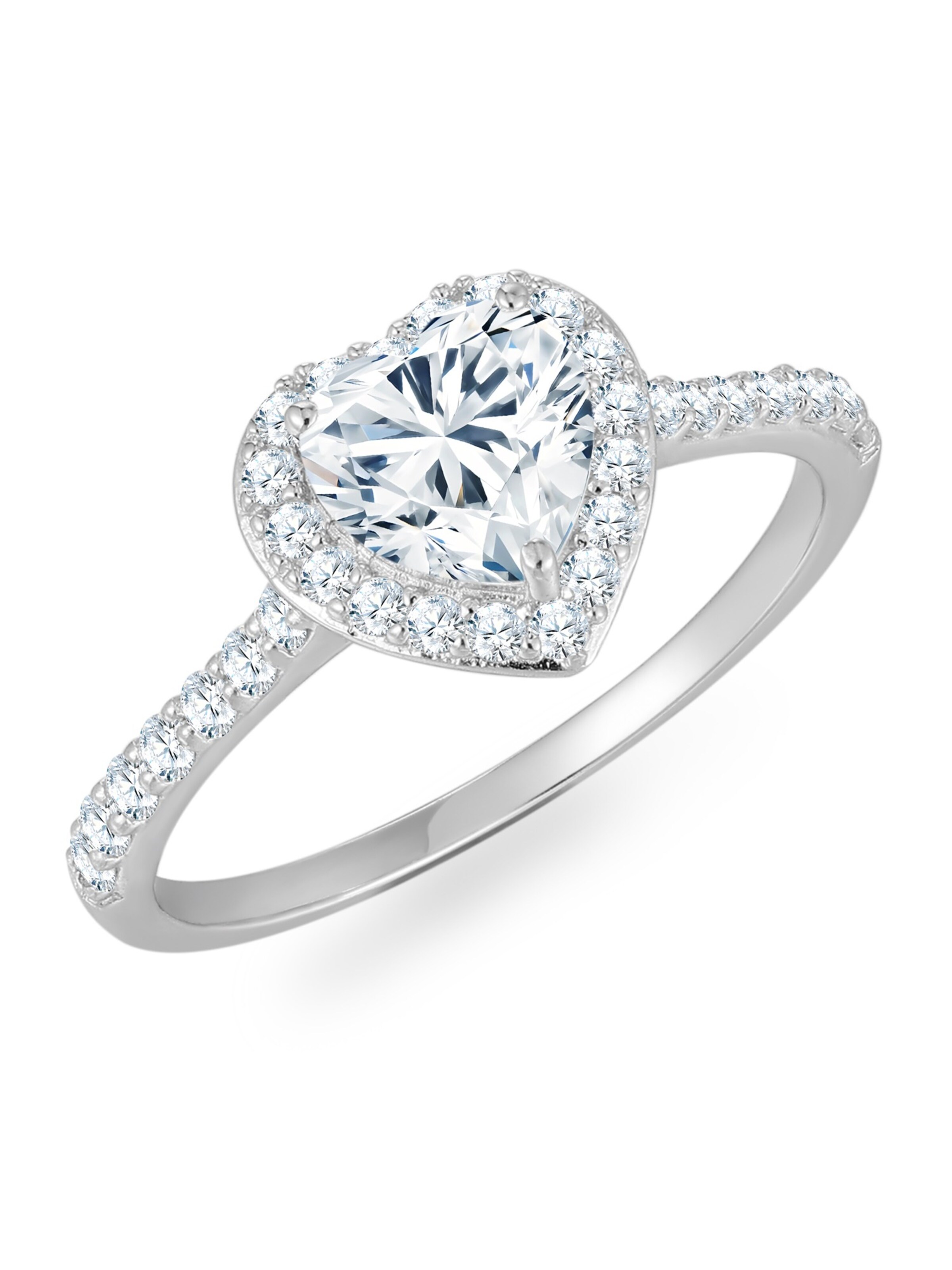 Trilani Ring in Silver: front