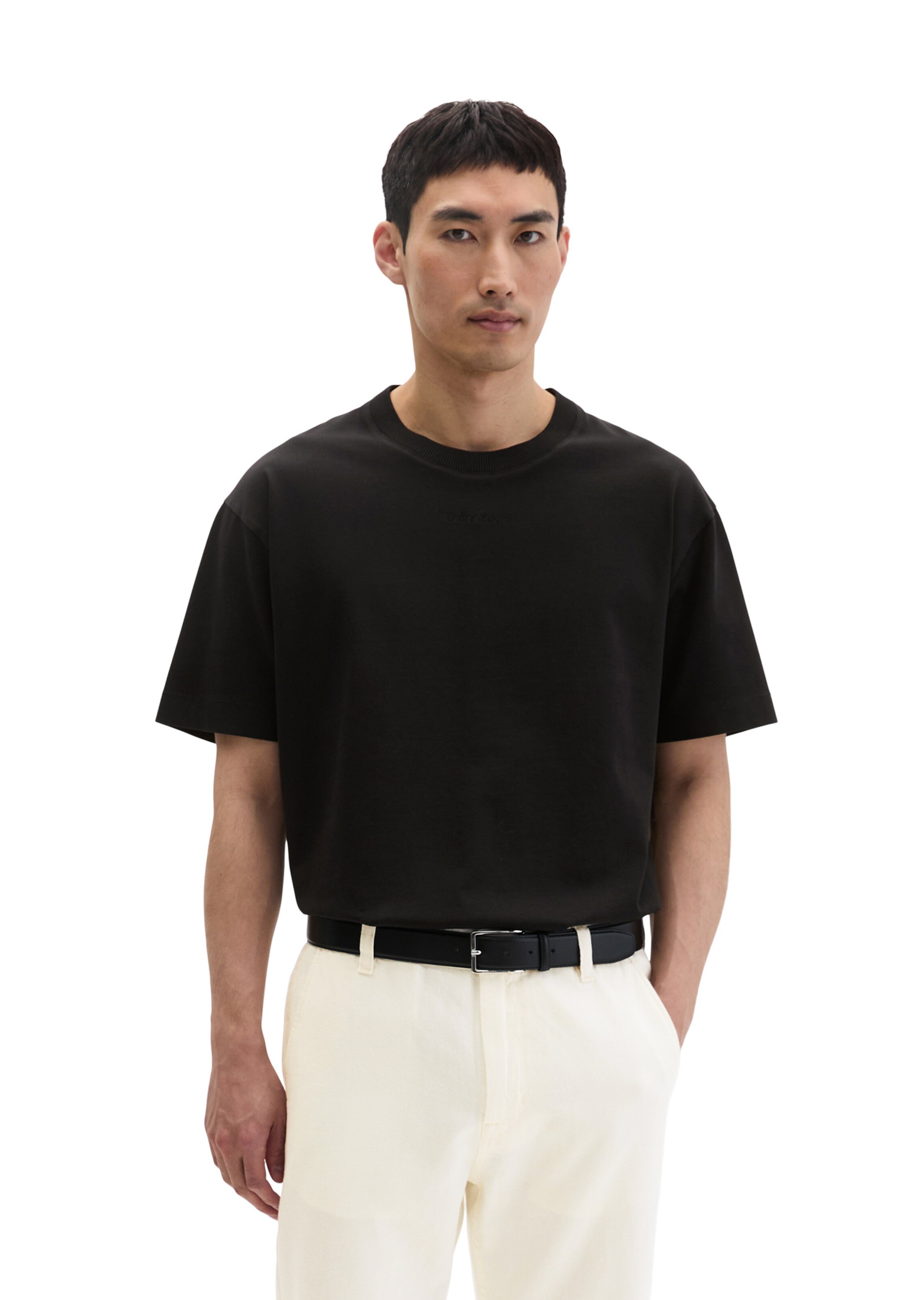 Marc O'Polo Shirt in Black: front