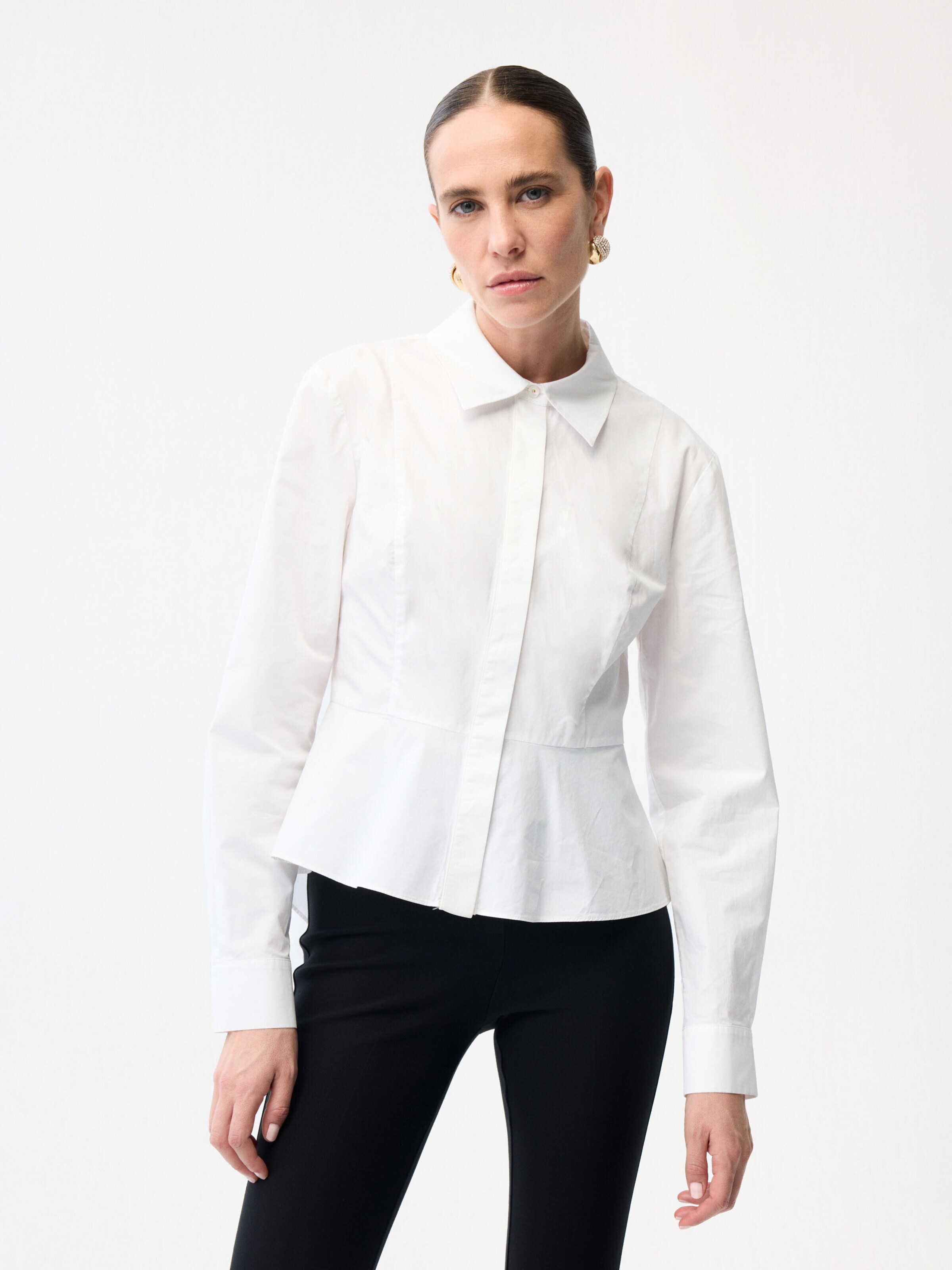 adl Shirt in White: front