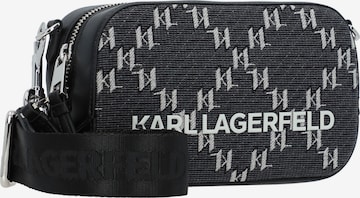 Karl Lagerfeld حقيبة تقليدية بلون رمادي
