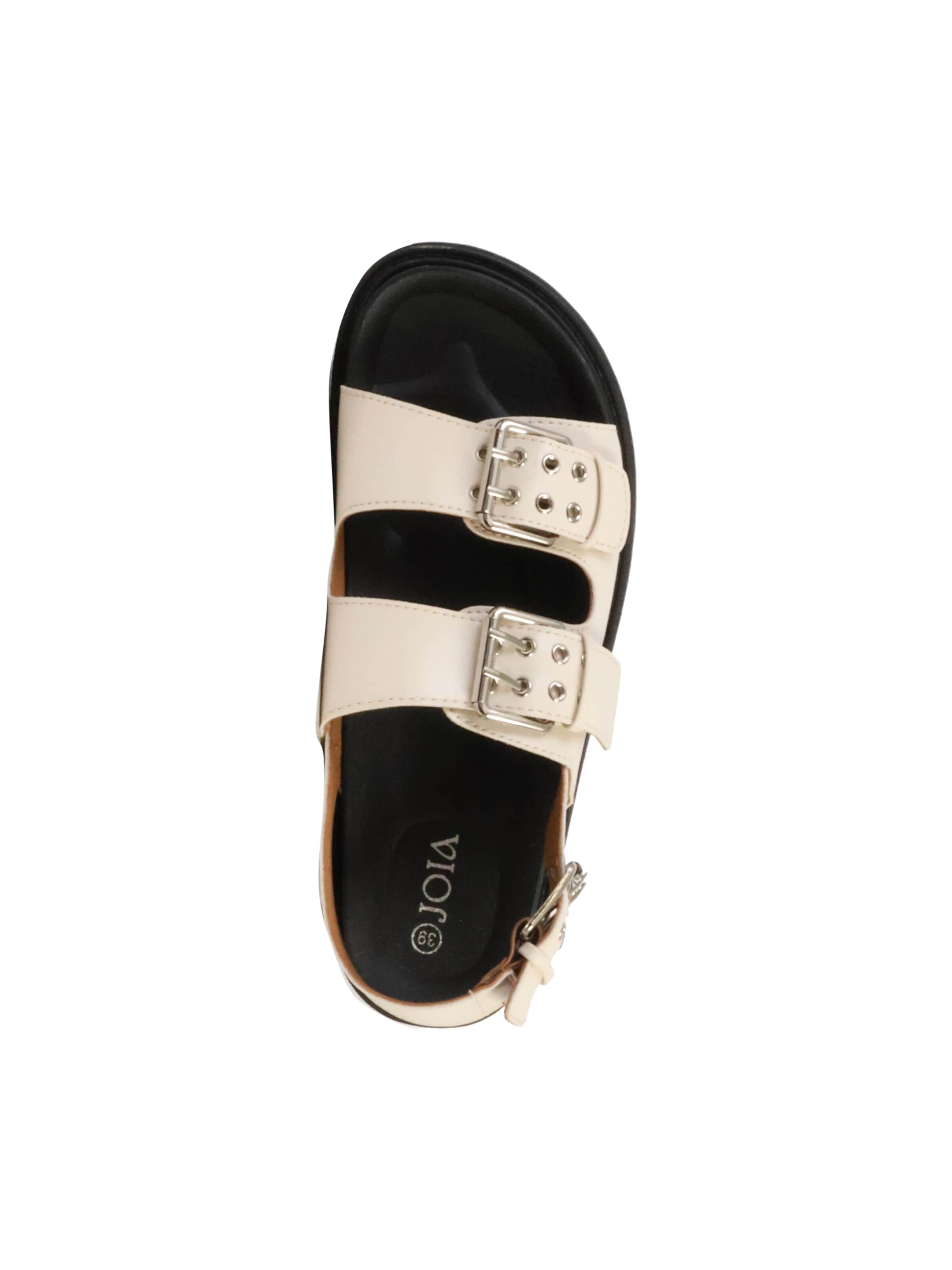 Sandalo 'Sandalen mit Riemchen' di Joia in beige