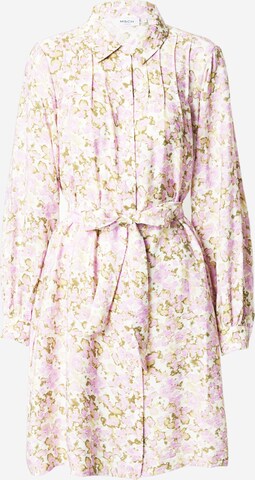 Robe-chemise 'Nathalina Ladonna' MSCH COPENHAGEN en rose : devant