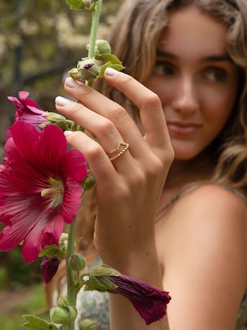 Fiocco Jewelry Ring 'Crown' in Yellow