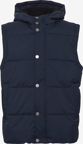!Solid Vest 'Collin' in Blue: front
