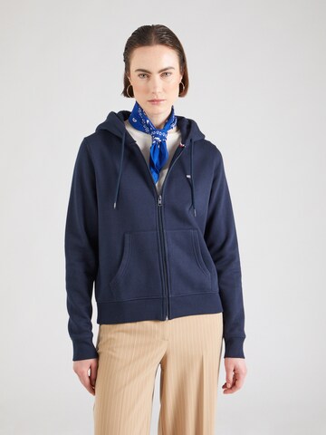 Tommy Jeans Ζακέτα φούτερ σε μπλε: μπροστά