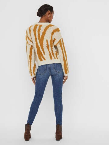 VERO MODA Sweater 'Zelma' in Beige