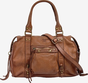 Cabas Samantha Look en marron : devant