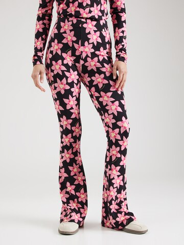 Harper & Yve Flared Bukser i pink: forside