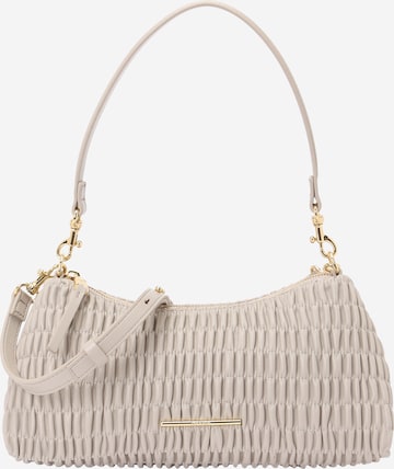 Sac bandoulière Calvin Klein Jeans en beige : devant