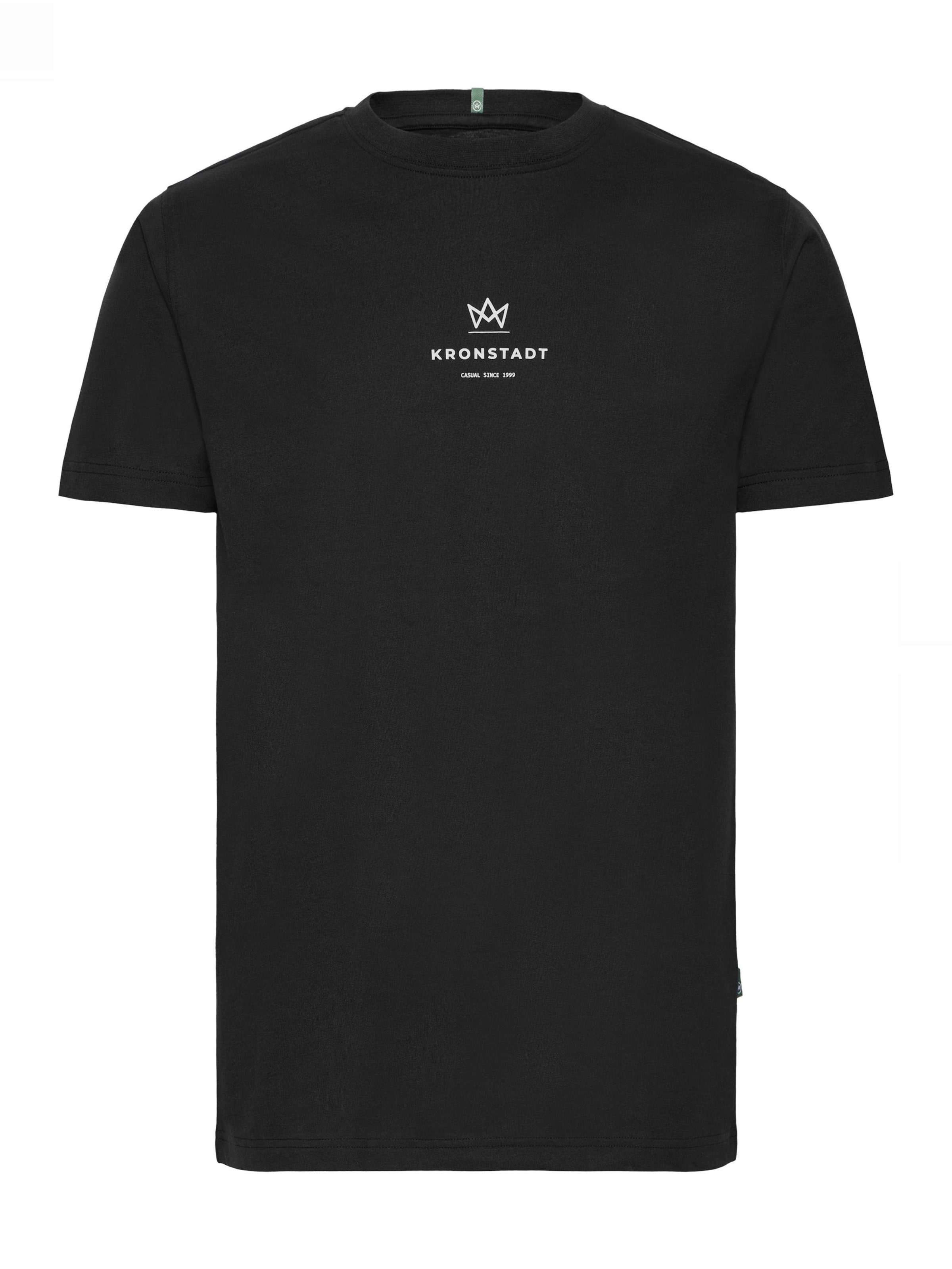 T-Shirt 'Mccarto' Kronstadt en noir : devant