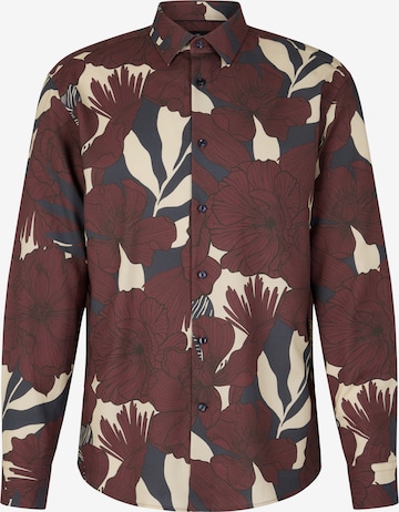 JOOP! Regular fit Button Up Shirt in Red: front