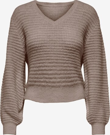 JDY Sweater in Grey: front