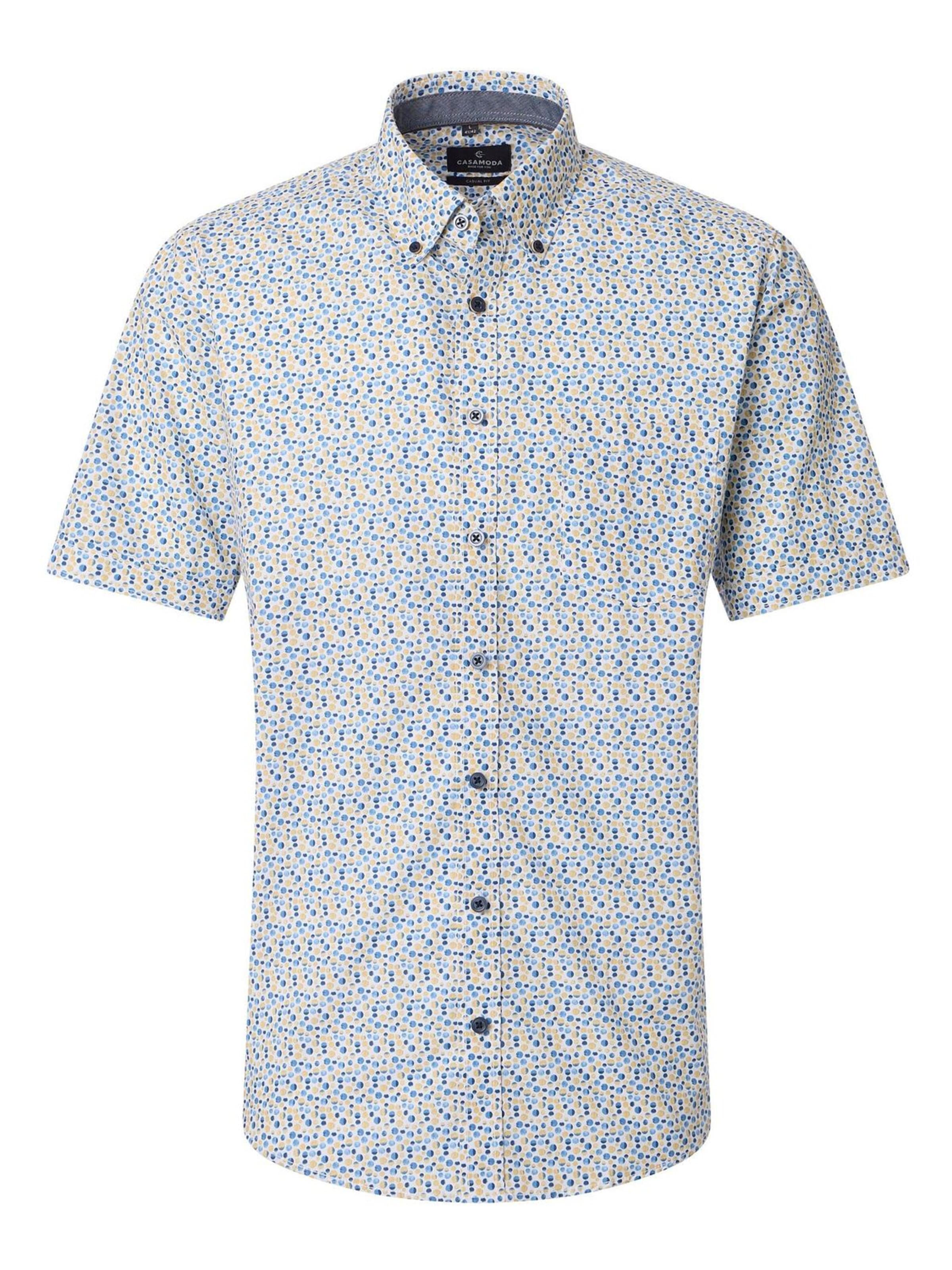 CASA MODA Regular fit Overhemd in Blauw: voorkant
