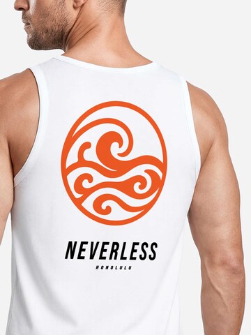 Neverless Shirt 'Wave' in White