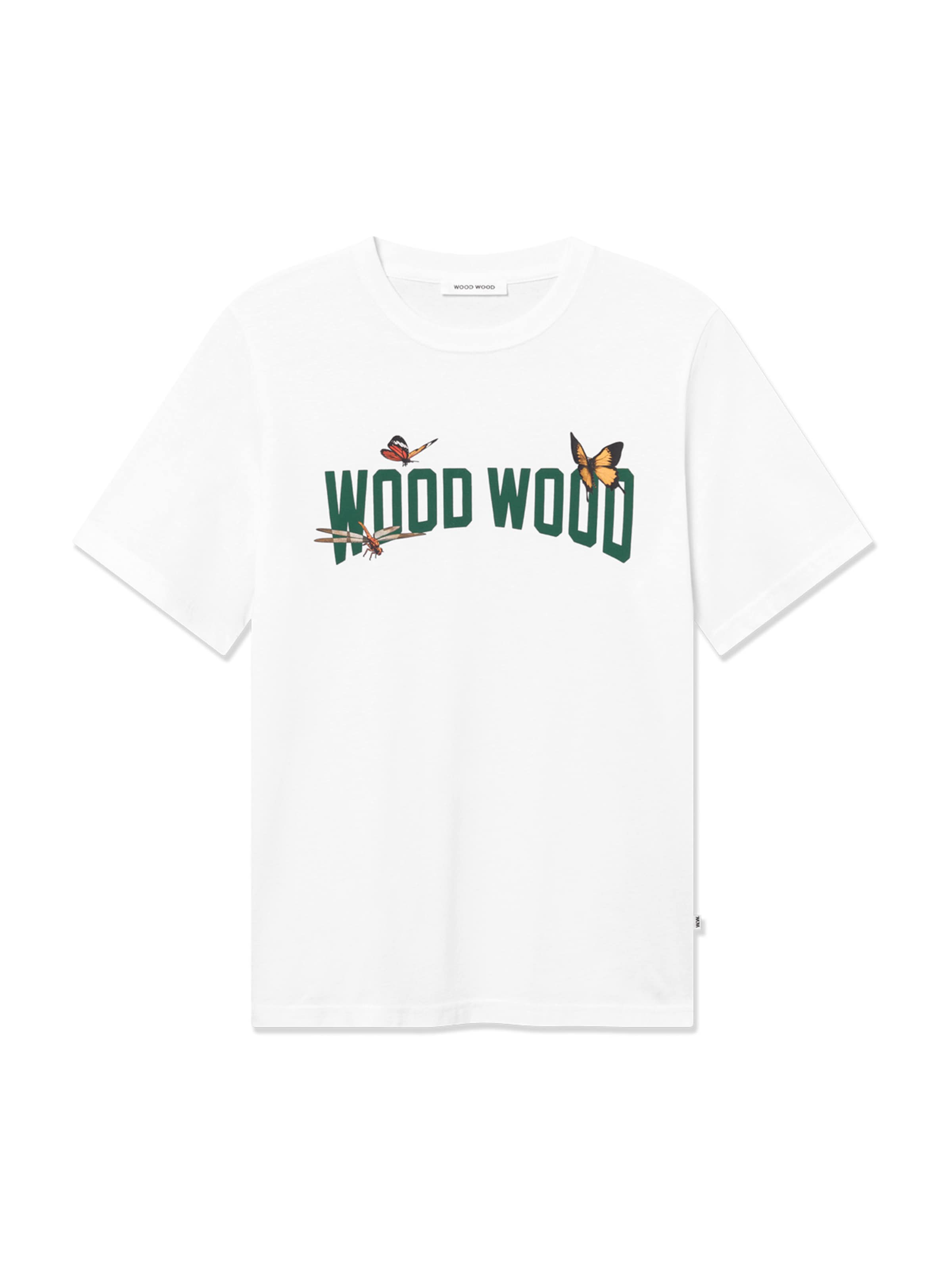 T-Shirt 'WWBobby' WOOD WOOD en blanc : devant