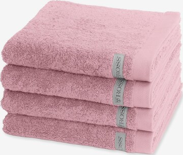 ROSS Handtuch 'Sinfonie' in Pink: Vorderseite