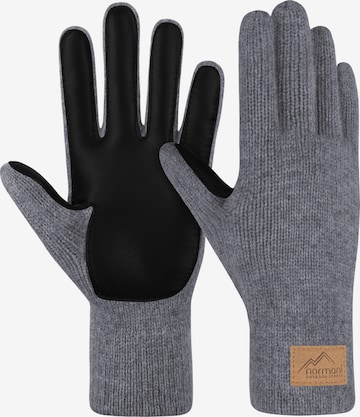Gants 'Leanyer' normani en gris : devant