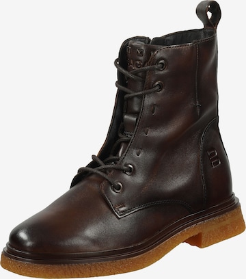 TT. BAGATT Lace-Up Ankle Boots in Brown: front