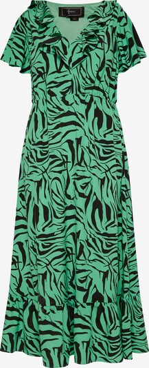 faina Sommerkleid in grün / schwarz, Produktansicht