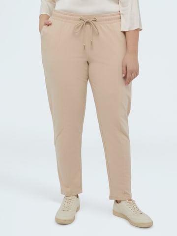 Fiorella Rubino Regular Broek in Beige