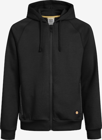 GOLD´S GYM APPAREL Athletic Jacket 'Gene' in Black: front