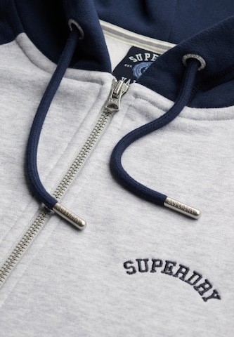 Veste de survêtement Superdry en gris