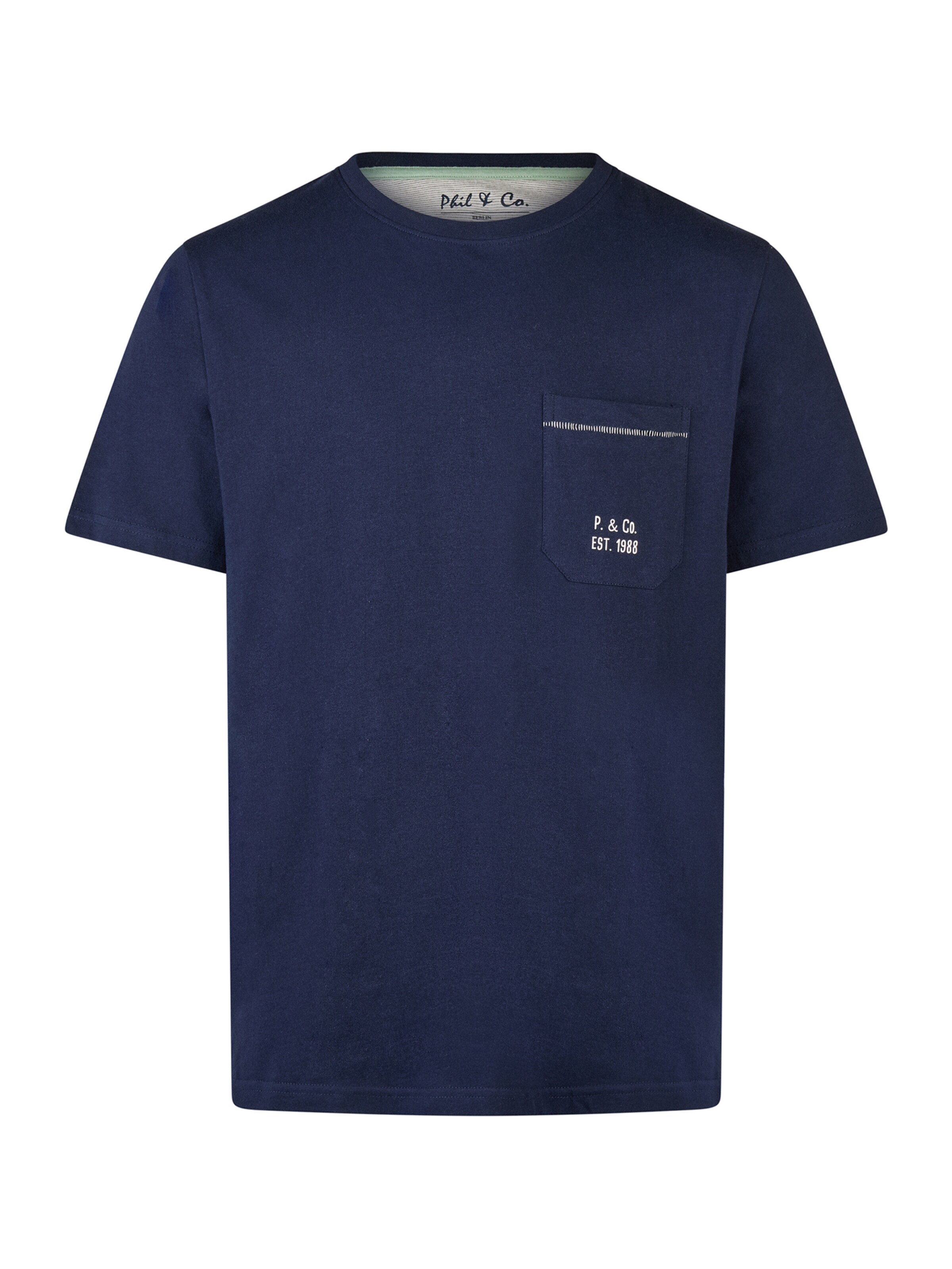 Pyjama court 'Lounge Dreams' Phil & Co. Berlin en bleu