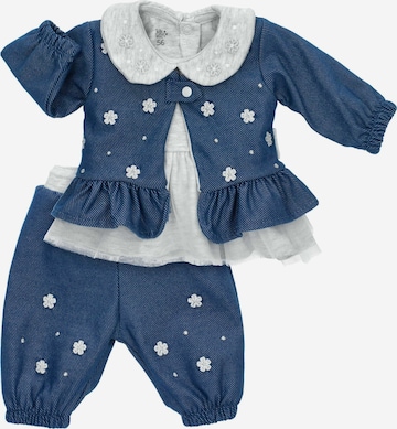 Baby Sweets Set in Blue: front