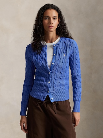 Polo Ralph Lauren Πλεκτή ζακέτα σε μπλε: μπροστά