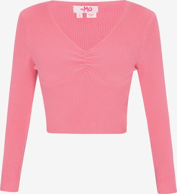 MYMO Pullover 'Comfy' in Pink: Vorderseite