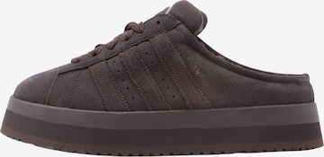 pelēks ADIDAS ORIGINALS Ādas čības 'CAMPUS 00s': no priekšpuses