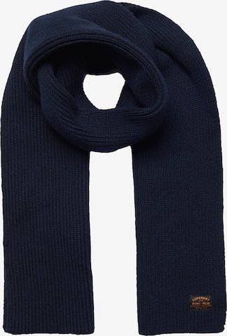 Superdry Scarf 'Radar' in Blue: front