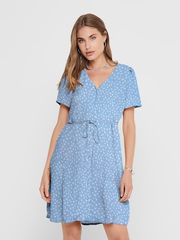 Robe 'Sonja' ONLY en bleu : devant