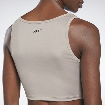 Haut de sport Reebok en gris