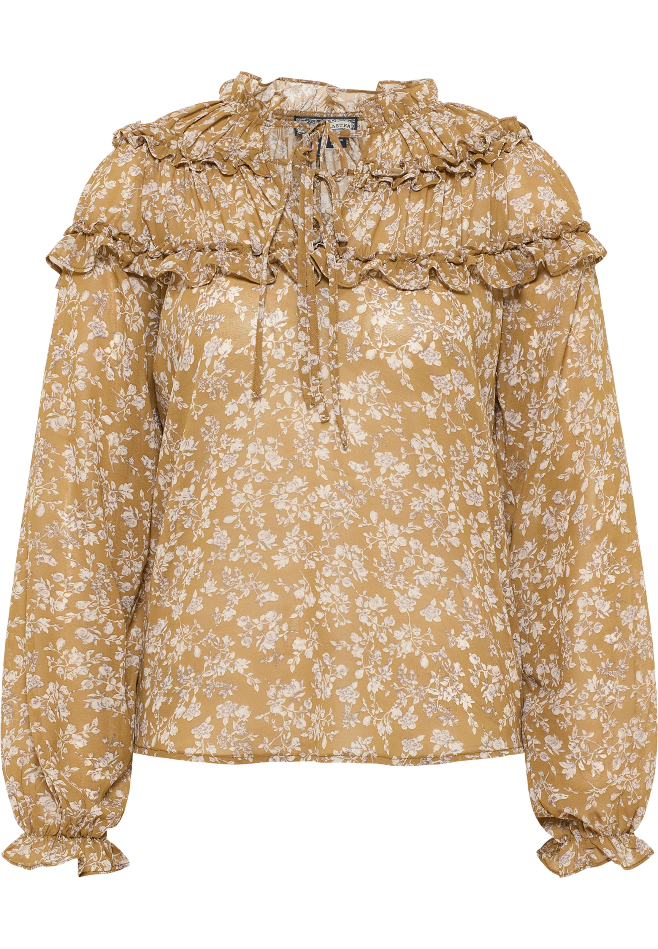 DreiMaster Vintage - Blusa em amarelo: frente