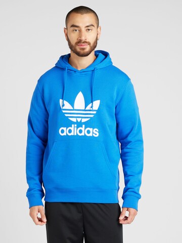 Felpa 'Adicolor Classics Trefoil' di ADIDAS ORIGINALS in blu: frontale