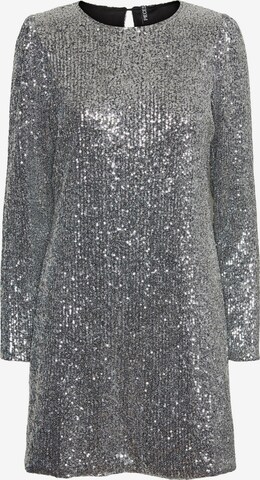 PIECES Dress 'NIRI' in Silver: front