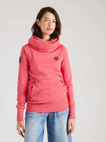 naketano Sweatshirt i rød: forside