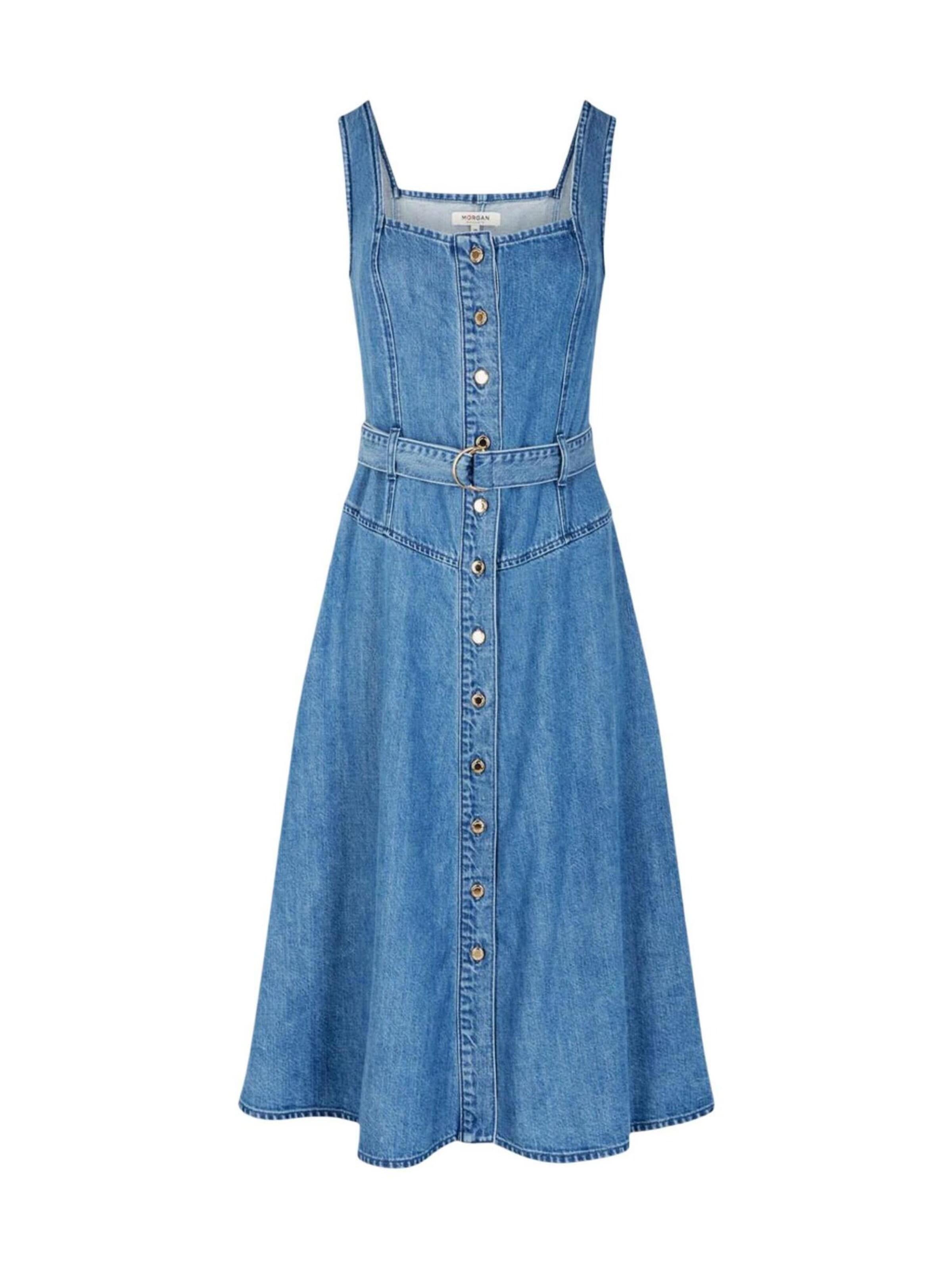 Morgan De Toi Dress '261-RABLAI' in Blue: front