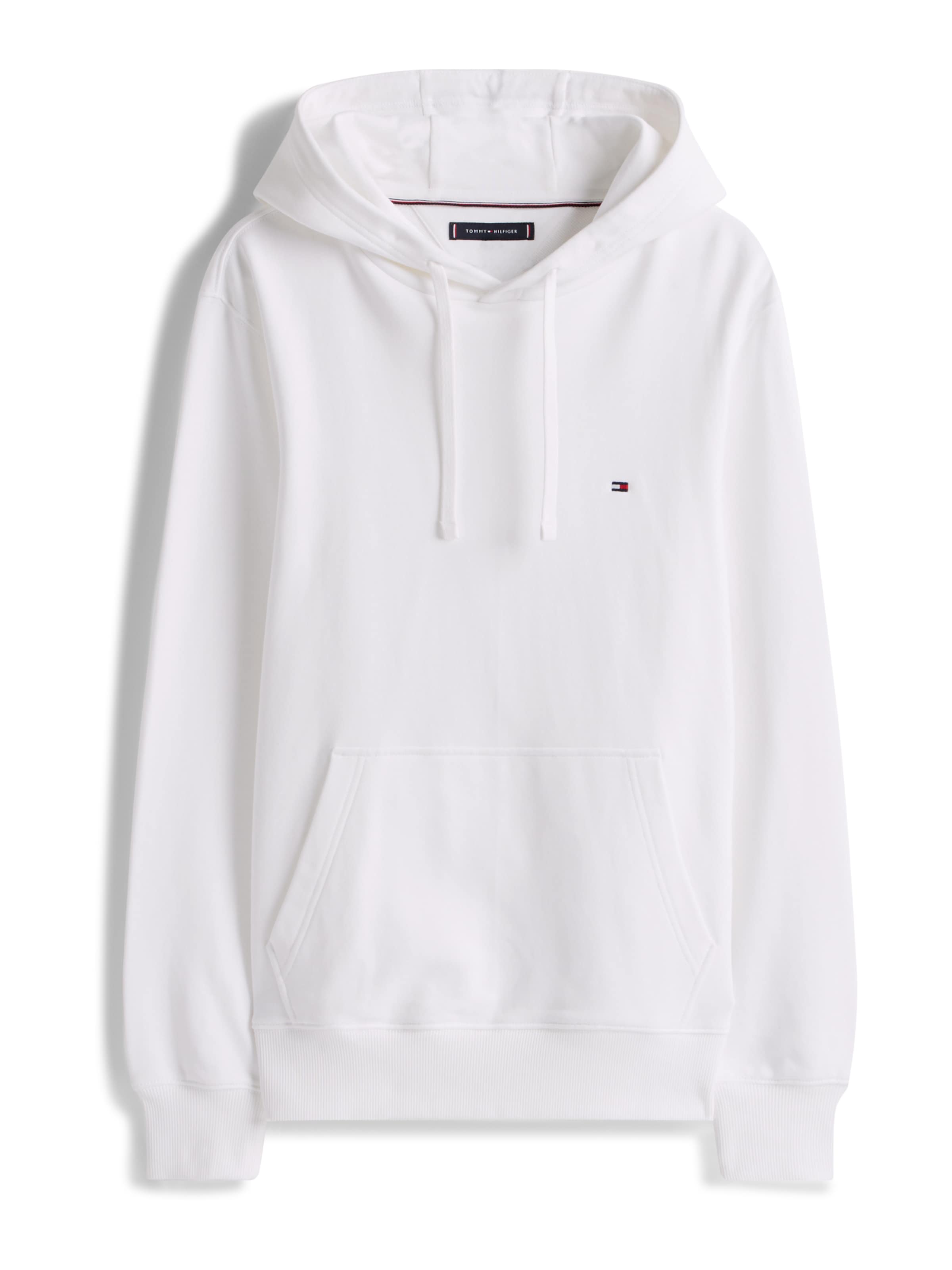 TOMMY HILFIGER - Sweatshirt 'ESSENTIAL' em branco: frente