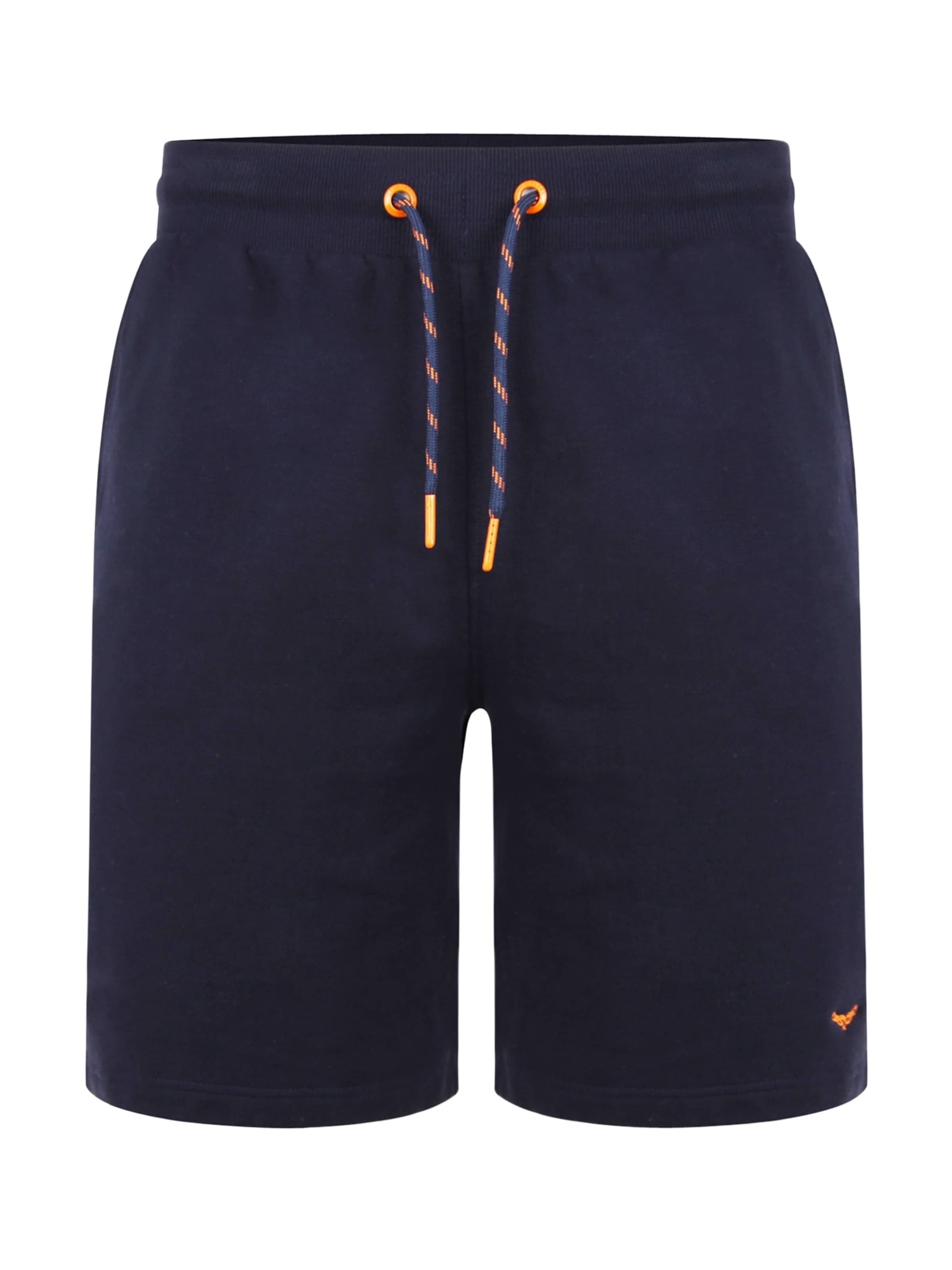 Threadbare Shorts 'Bergamot' in Blau: Vorderseite