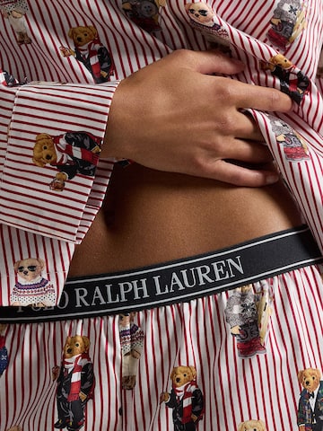 Polo Ralph Lauren - Pijama ' Iconic Bear ' en rojo