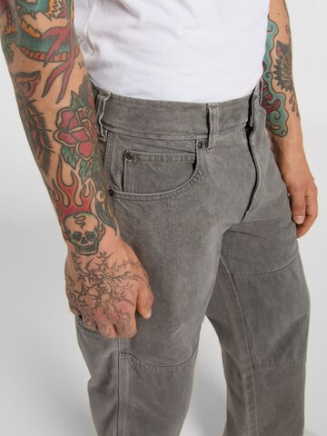 DICKIES Свободный крой Джинсы в Серый