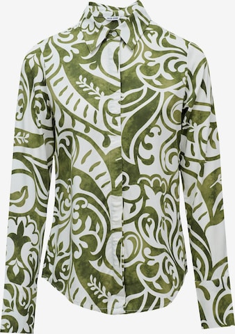 Chemisier Salsa Jeans en vert : devant