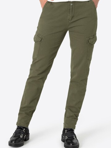 TIMEZONE Slimfit Jeans 'River' in Grün: Vorderseite