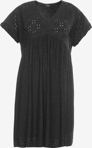 Le Temps Des Cerises Summer Dress in Black: front