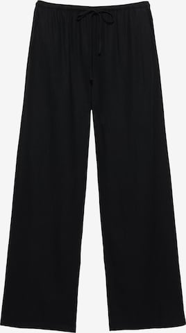 Pull&Bear Nohavice - Čierna: predná strana